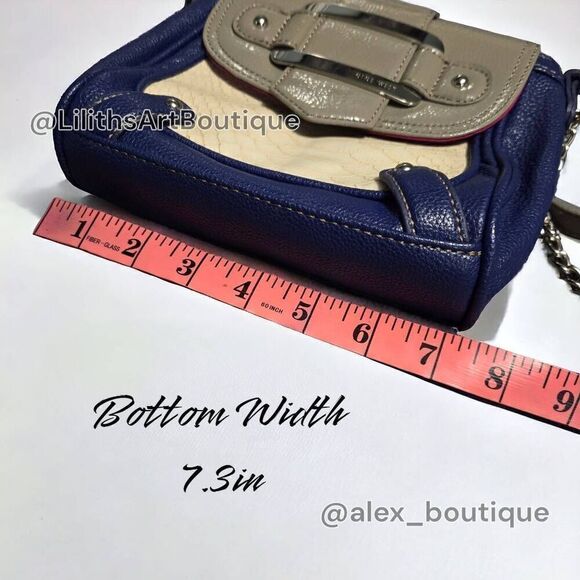 Nine West Crossbody Leather Purse Bag (Q001) for Women - Picture 7 of 13